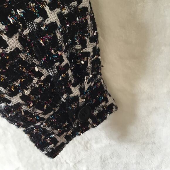 Loft Multi-Color Lurex Tweed Cropped Jacket - Picture 10 of 14